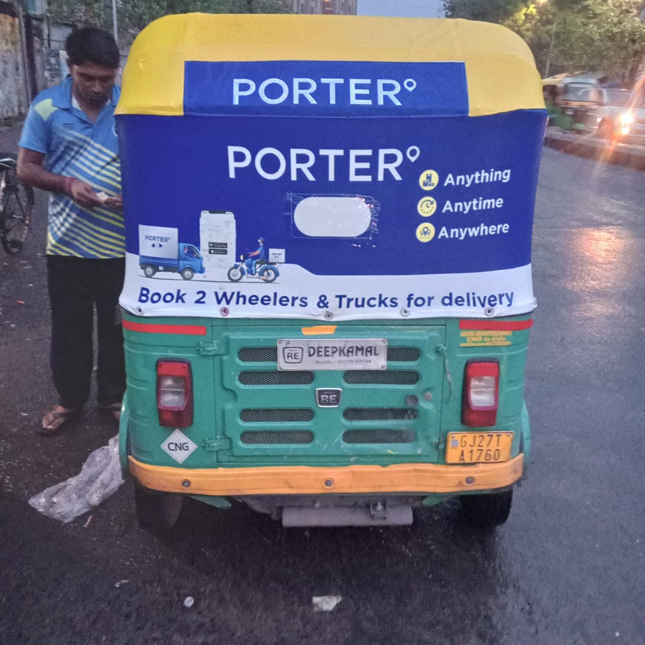 Auto rickshaw branding campaign example 4 - Sankalp Media Group