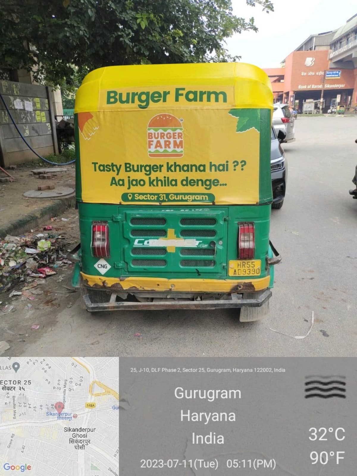 Auto rickshaw branding campaign example 6 - Sankalp Media Group