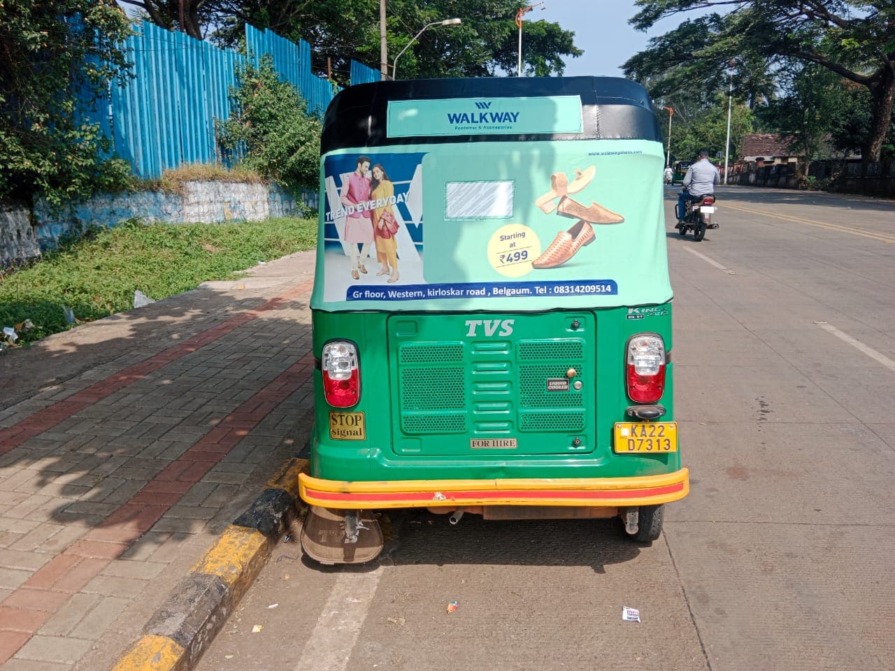 Auto rickshaw branding campaign example 8 - Sankalp Media Group