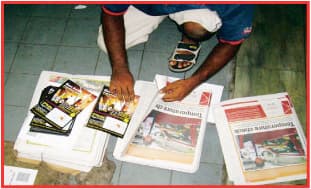Newspaper insertion advertising in Malaysia - flyers and brochures