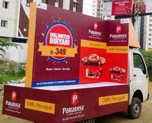 Mobile van LED branding campaign 3 - Sankalp Media Group
