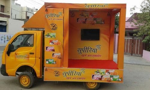 Mobile van LED branding campaign 6 - Sankalp Media Group