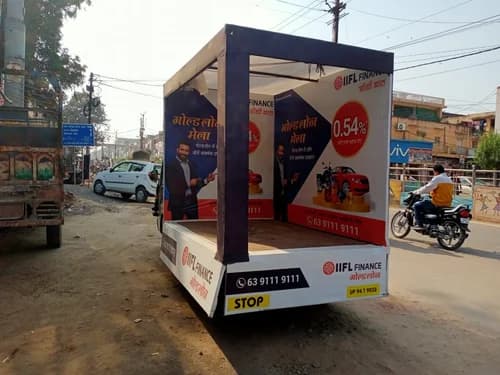 Mobile van LED branding campaign 7 - Sankalp Media Group