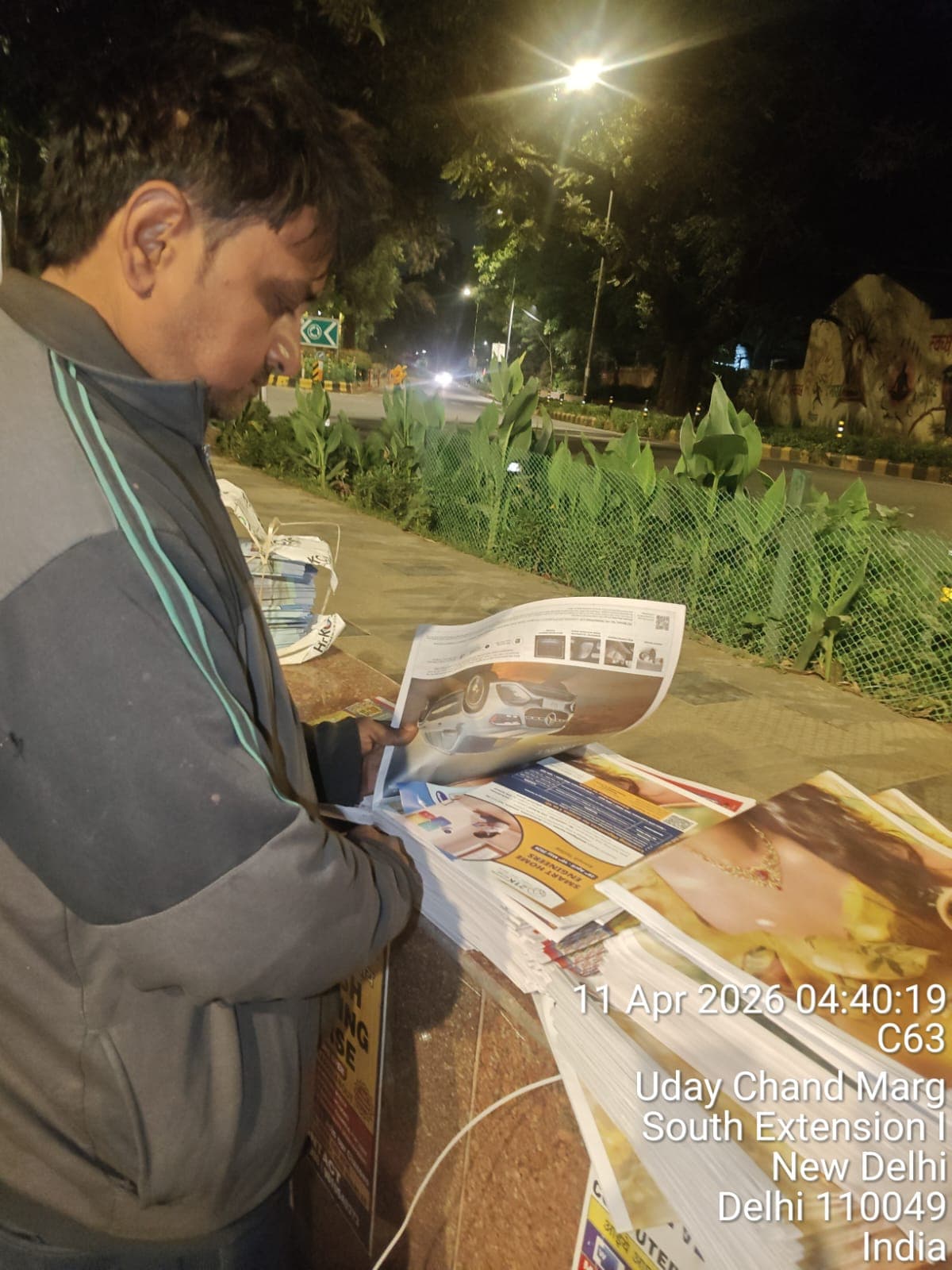 Newspaper insert brochure distribution 2