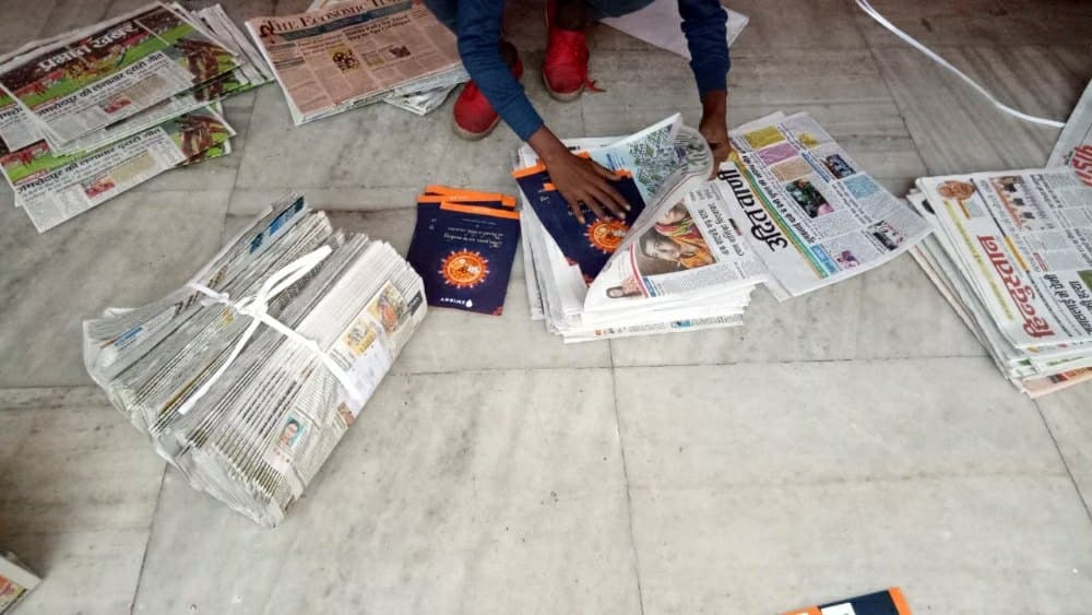 Newspaper insertion advertising example 8