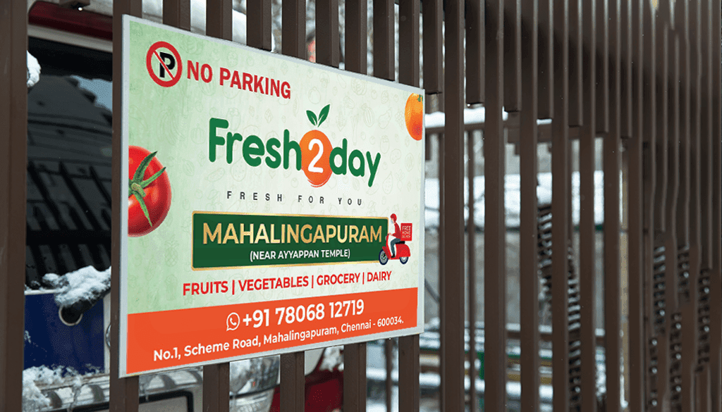 No parking board advertising example 2 - Sankalp Media Group