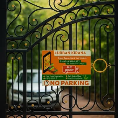 No parking board advertising example 7 - Sankalp Media Group