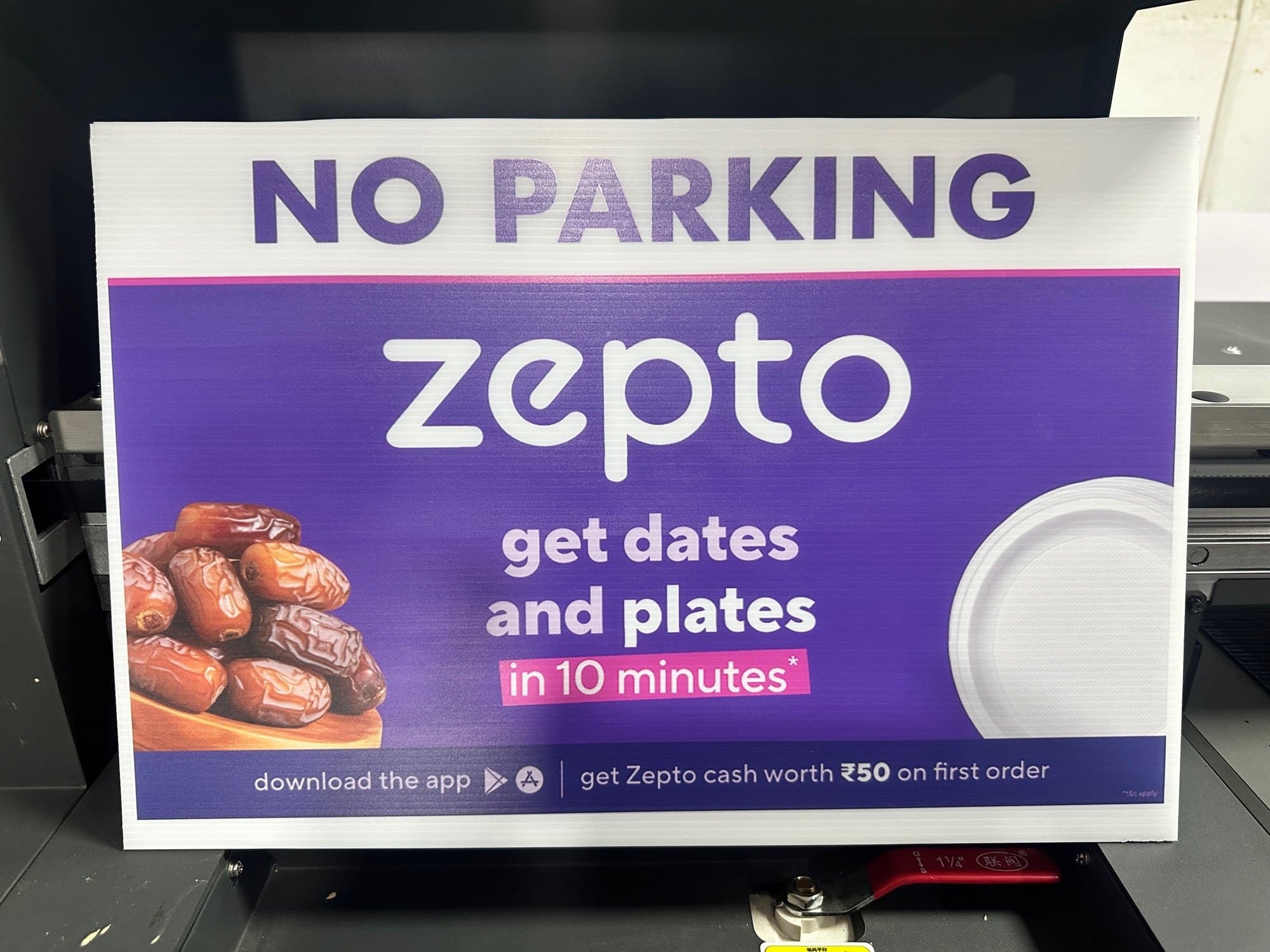 No parking board advertising example 8 - Sankalp Media Group