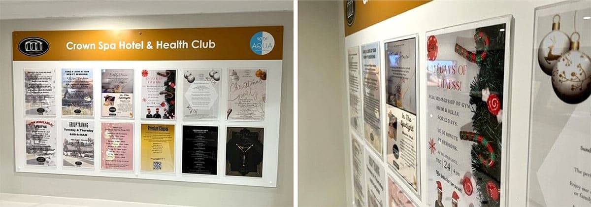 RWA notice board advertising - society notice board