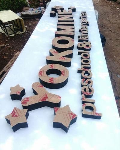 Shop name board signage example 4 - Sankalp Media Group