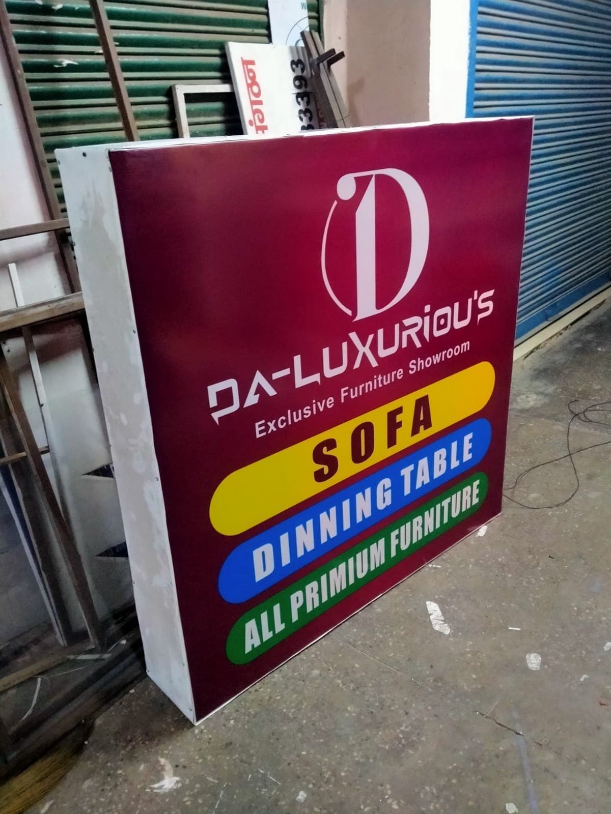 Shop name board signage example 8 - Sankalp Media Group