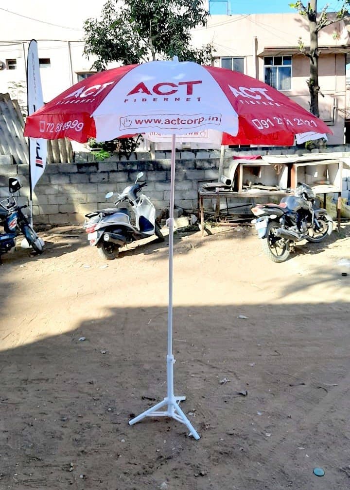Umbrella branding outdoor advertising 2 - Sankalp Media Group