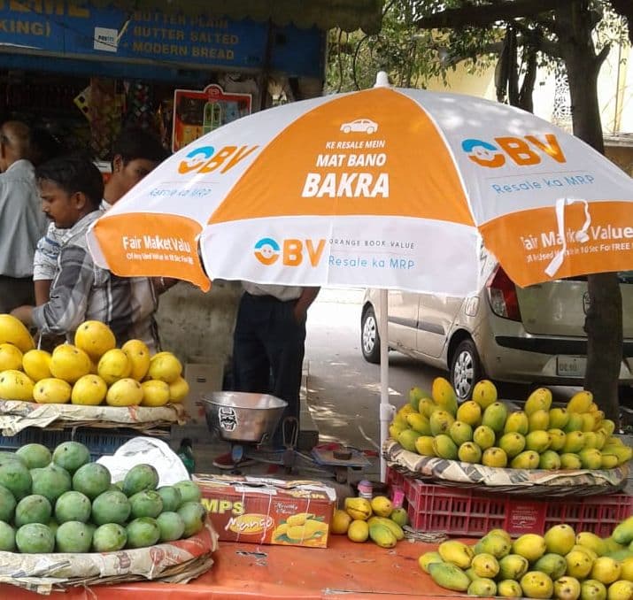 Umbrella branding outdoor advertising 6 - Sankalp Media Group